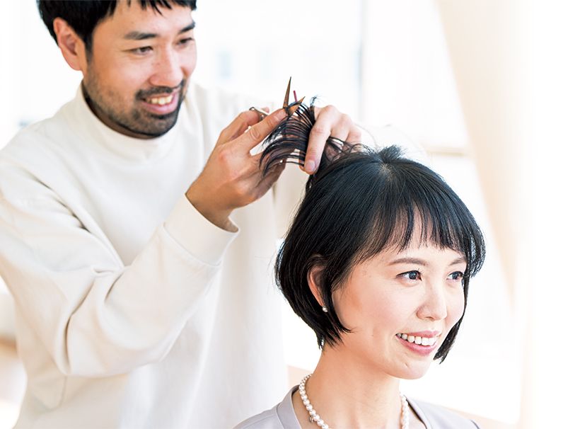 「生えぐせも個性の一つ。ネガティブにとらえず、あえて生かすことで魅力が増し、世界も広がります」