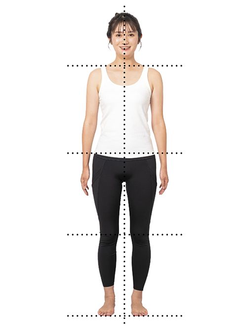 よい姿勢を心がけると、運動効率がアップ！