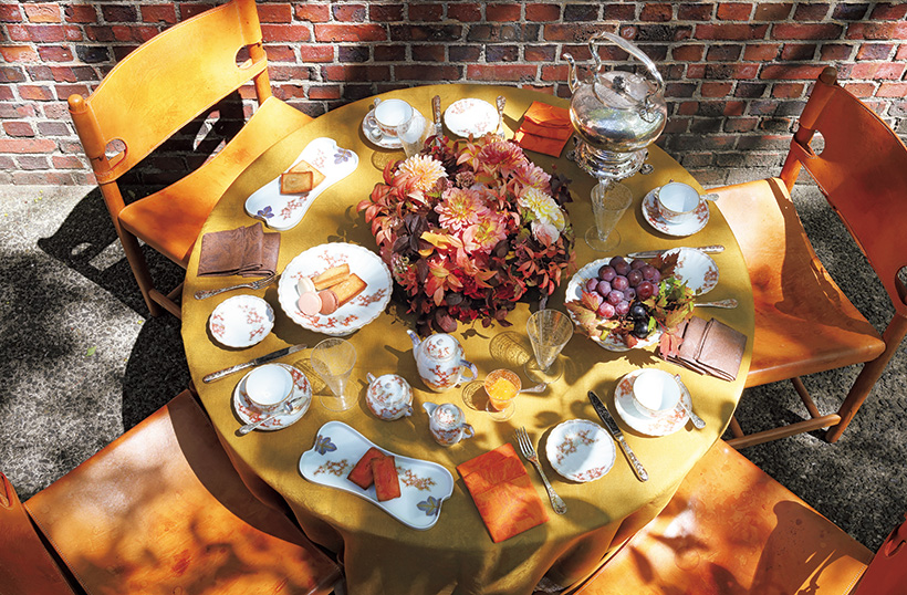 春爛漫の器あそび】山野舞由未さんが提案する「有田焼」を主役に四季を