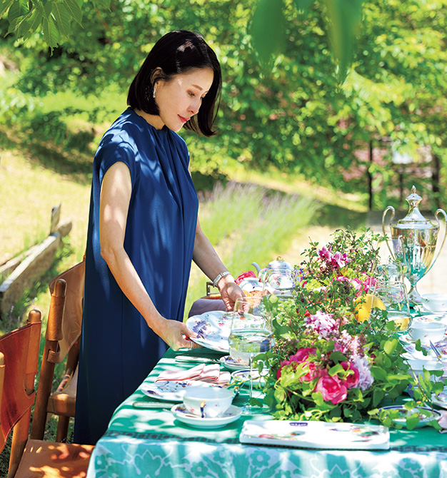 春爛漫の器あそび】山野舞由未さんが提案する「有田焼」を主役に四季を