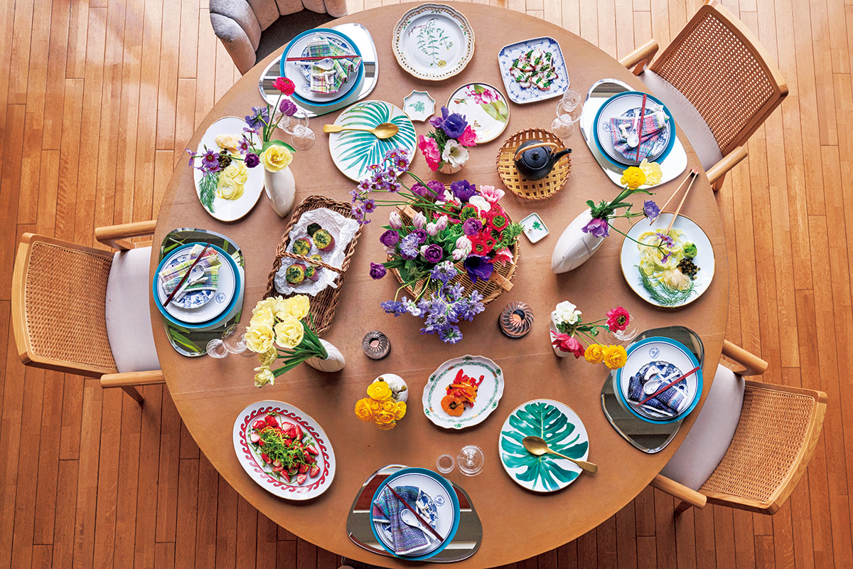 春爛漫の器あそび】アートディレクターhideyaさん「テーブルの上で旅