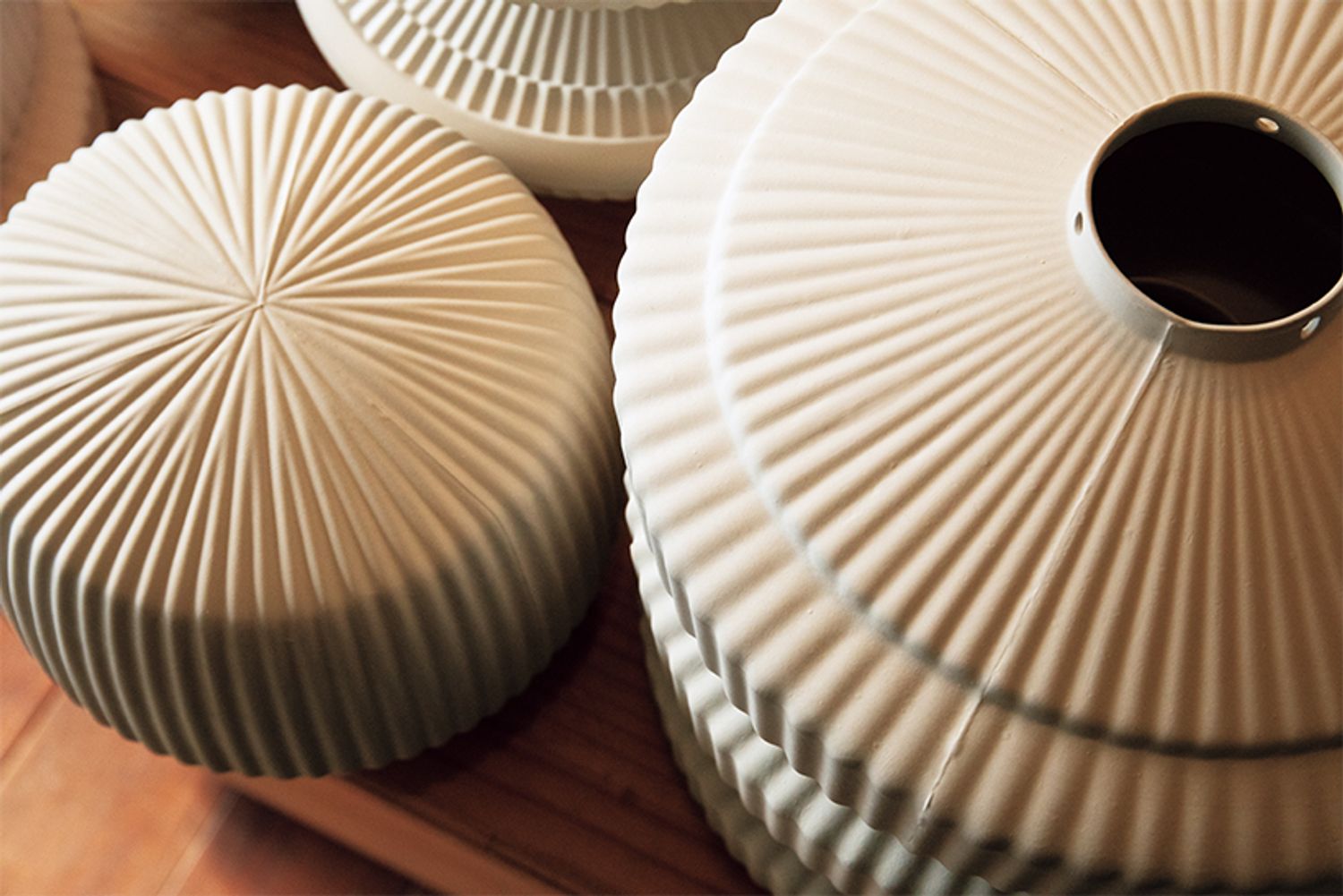 焼く前の磁土。