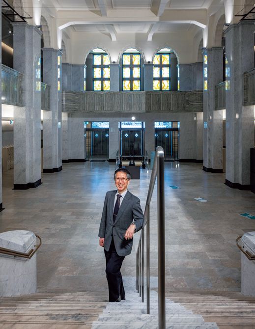 館長・内藤栄さん。