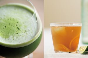 本間節子さんのさわやか日本茶レシピ　ビールやジンジャーエールで手軽においしく