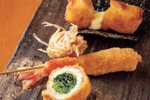 大阪のソウルフード・串揚げで、ここにしかない味を提供「串揚げ 名倉」