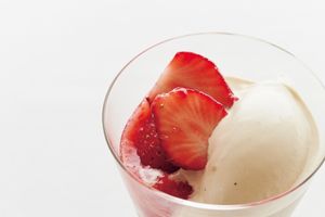 本間節子さんのさわやか日本茶レシピ　見た目も華やか！和紅茶のアイスクリームパフェ