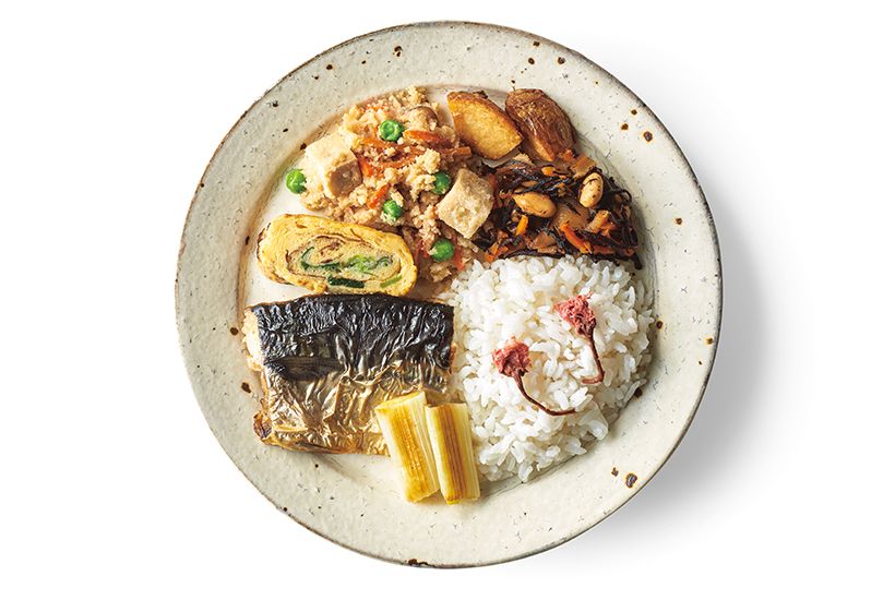 越田鯖の文化干し弁当