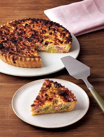 サクサクのキッシュ。