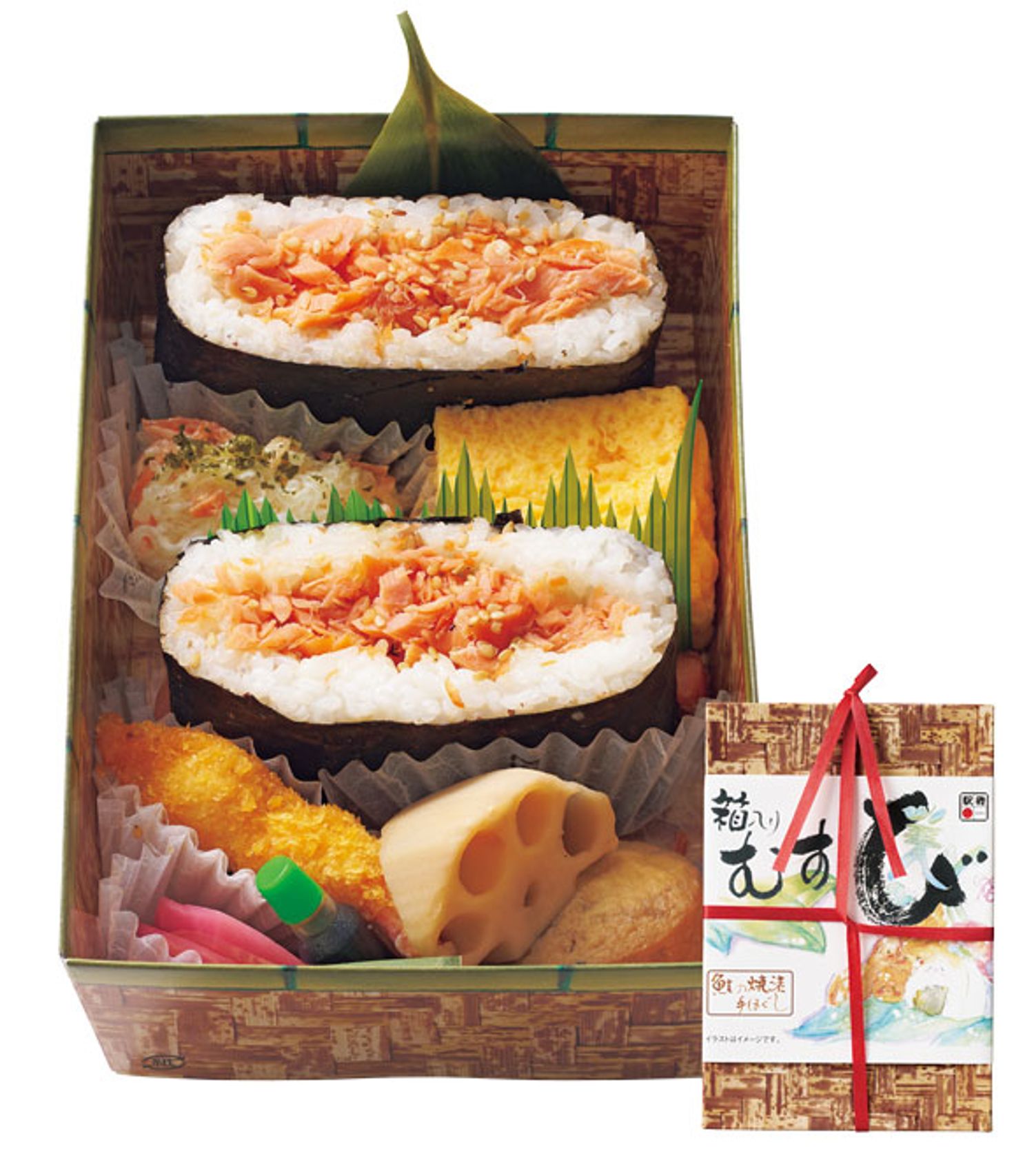 【新潟】鮭を使った郷土料理を“おにぎらず”に 鮭の焼漬 箱入りむす美