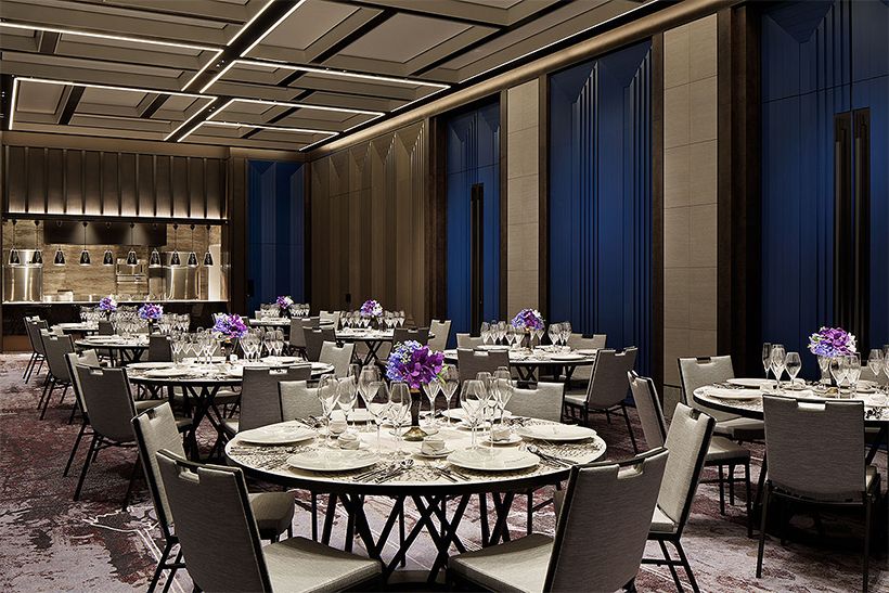  会場は「メズム東京、オートグラフ コレクション」のザ・バンケットルーム。