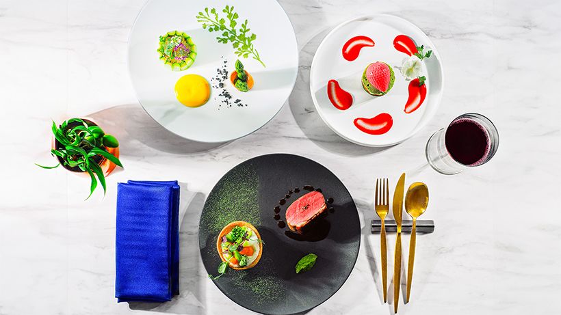 美味しさと美しさにこだわった「シェフズ・シアター」のお料理。※料理はイメージです。