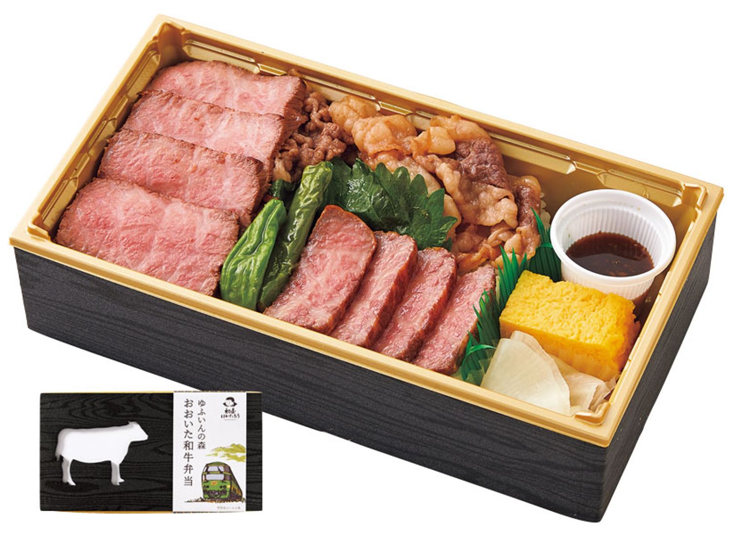 【大分県】観光列車でおおいた和牛尽くし ゆふいんの森 おおいた和牛弁当