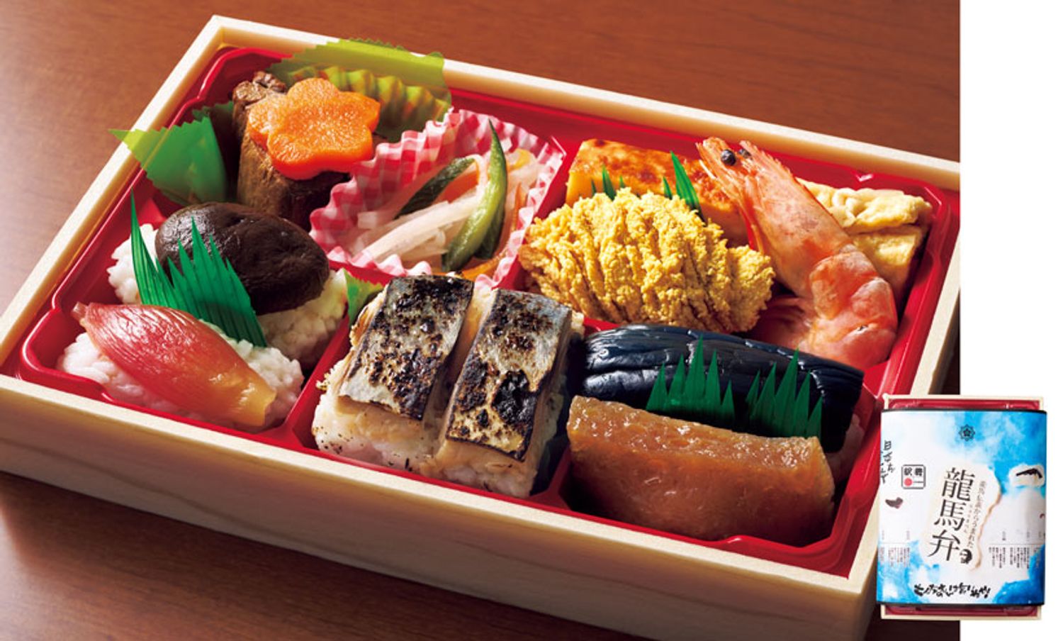 【高知県】県産食材尽くし。高知の英雄弁当 龍馬弁