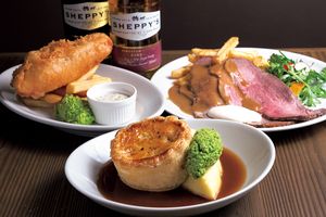 本格のイギリス料理が味わえるガストロパブ「Swan&Lion（スワン アンド ライオン）」