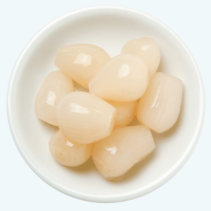 初夏に旬を迎えるらっきょう。