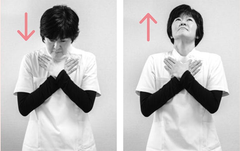 3.首の上下運動