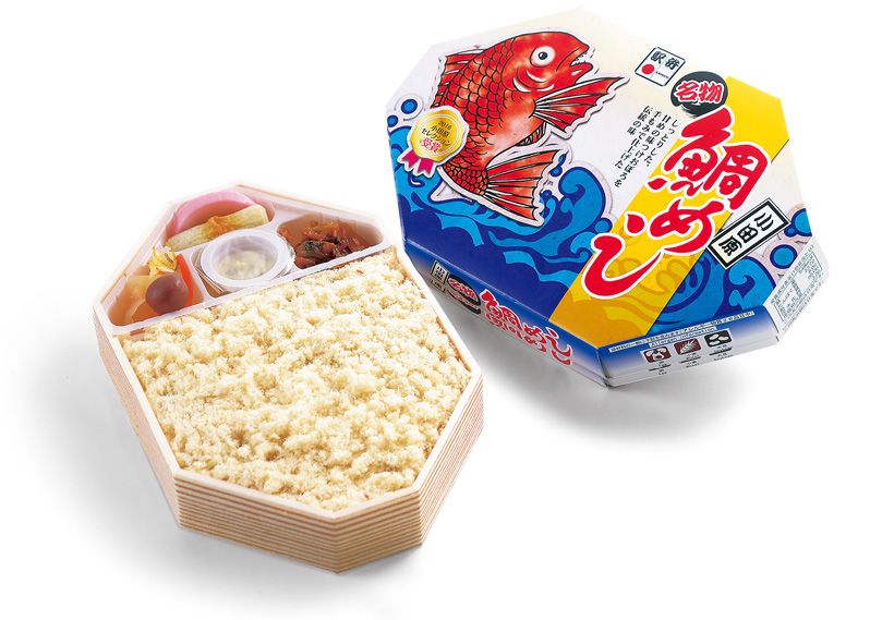 東華軒の「鯛めし」。