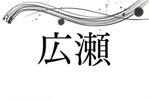 浅くて広い川を「広瀬」と呼んだ江戸時代。川魚が豊富に獲れる重要な土地でした