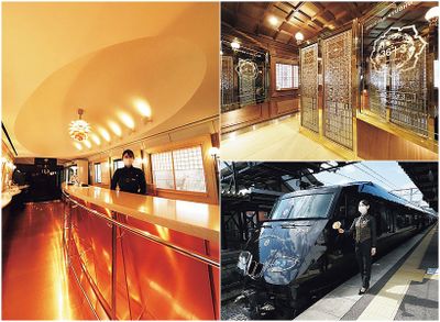 デザイナー水戸岡鋭治氏渾身の｢36ぷらす3｣。