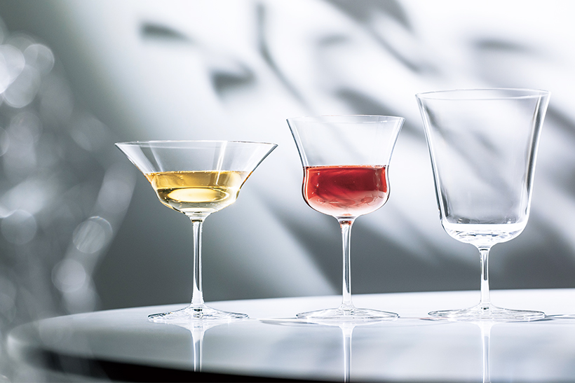 繊細なフォルムが美しい、カクテルやハイボールをお洒落に演出