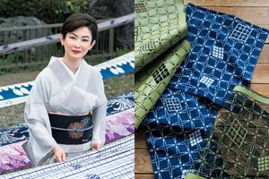松本幸四郎夫人・藤間園子さんとめぐる「江戸の手仕事」──高麗屋の浴衣を手がける染め工場へ