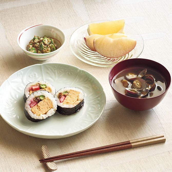 ［夕食］控えめに