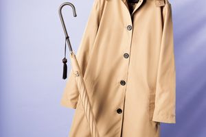 「フォックス・アンブレラ」の傘とレインコートで、梅雨スタイルに品格と軽やかさをプラス