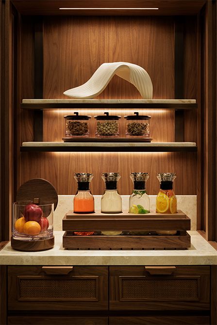 リフレッシュメントコーナー。