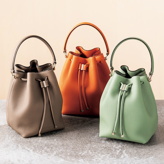 カラフルな愛らしさが魅力！ イタリア語で“幸運”を意味するレザー