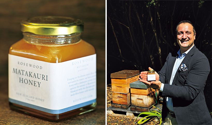 オペレーションディレクターのダビデ・バルベロさん。イギリス、中東、オーストラリア、シンガポール、イタリアなどに赴任したローズウッドのホテルマン。