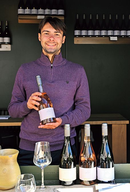 「モラのワインは、エレガントで、すっきりしてフルーティ」とセラードアのウォーカー・ハミルトンさん。