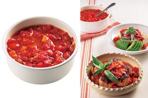 タサン志麻さんのアイディアを拝見。オーブンで作るざくざくトマトソース