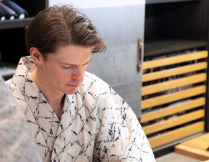 希少な麻織物の手仕事に思いを馳せて。