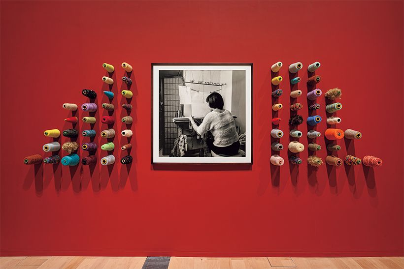 侯淑姿〈青春編織曲（一）〉ⓒ新北市美術館　撮影／王世邦