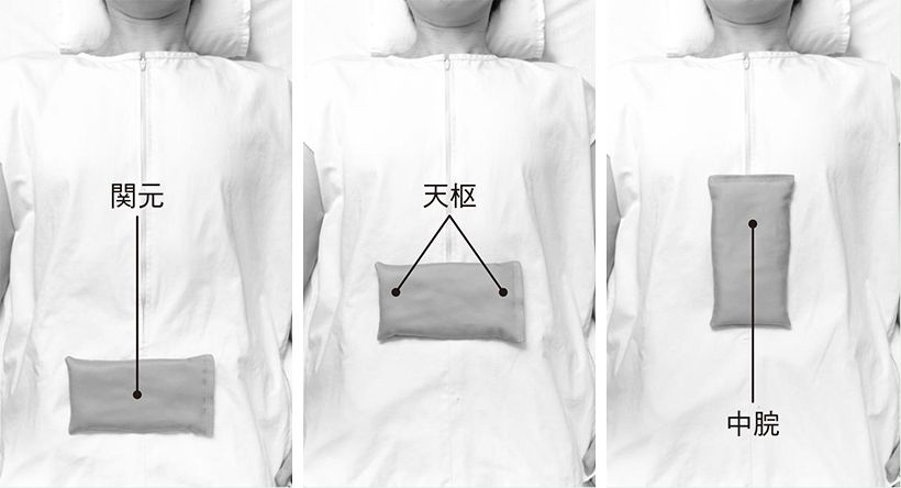 おなかを温める