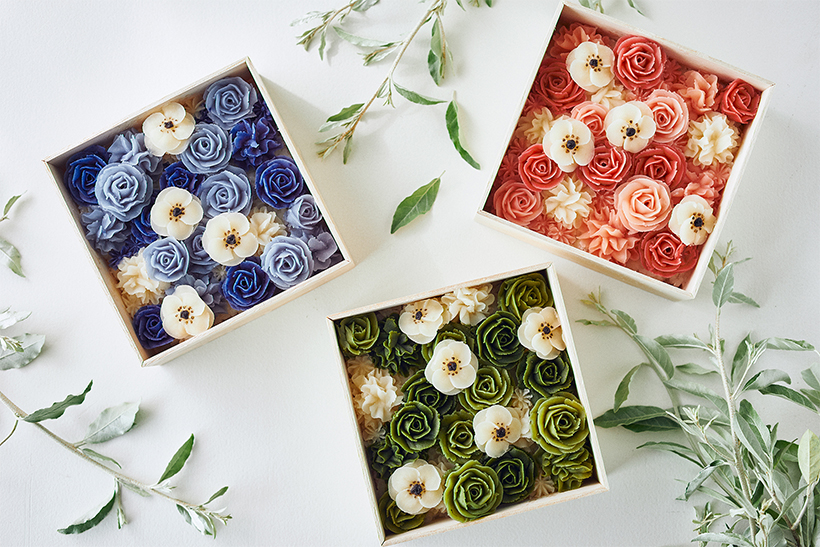 あんこ　ミニ花5点セット アスコット丸の内東京で「あんこのお花」を作る特別体験〔1名様を抽選