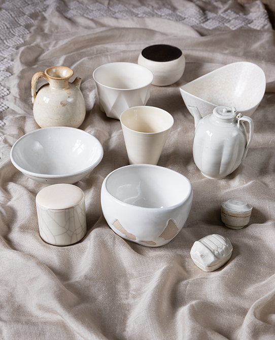 作家物　白い陶器の器 Masayo's Style】料理家・三枝政代さんが綴る「 暮らしの遊び心」8月