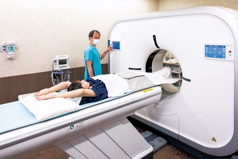 高精度の検査機器をフル活用する人間ドックを実施。検査後は結果をもとにきめ細かな予防医療プランを策定し、会員に提案している。