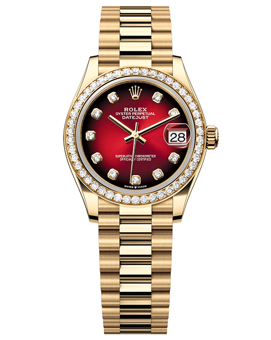 ダイヤモンドベゼル＋カラーで遊ぶ、名作定番時計 | 家庭画報.com