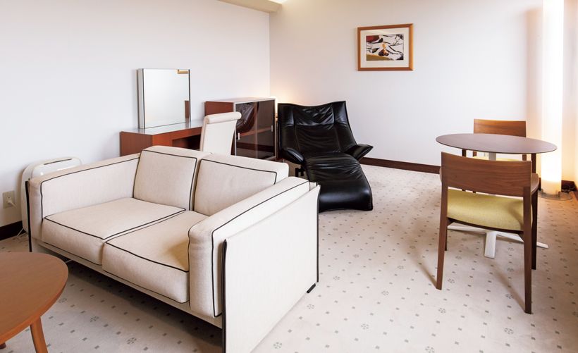 予防医療センターの個室。ドック受診の際に利用できる。