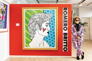 ポップ・アートを代表するロメロ・ブリットさんのギャラリーへ。色鮮やかなアートで軽井沢を幸せに！【独占インタビュー】