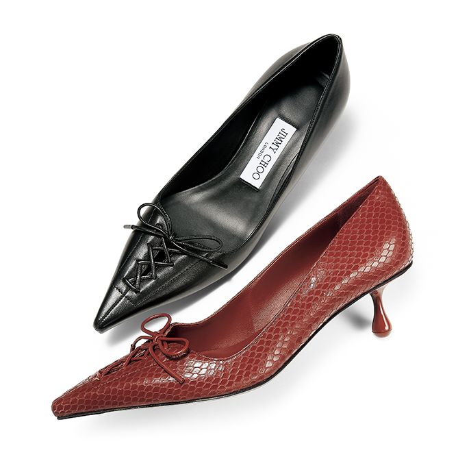 「ジミー チュウ」の靴