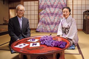 なぜ、人は「紫」という色に惹かれるのか？【染織家 志村洋子さん × 諏訪貿易会長 諏訪恭一さん　特別対談】