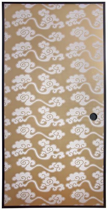 実りと豊穣を象徴する「天平大雲」の襖。