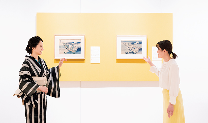 日本の美　浮世絵の世界　著者サイン入り 二階堂ふみさんがすみだ北斎美術館で浮世絵版画の世界を堪能。自ら摺り