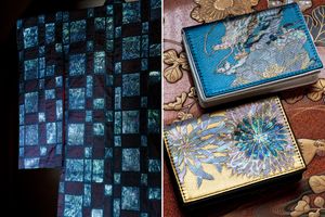 煌めく様子はまるで宝石。螺鈿織をテキスタイルとして世界へ届ける「民谷螺鈿（たみやらでん）」