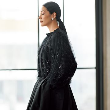 ［ランバン コレクション］織りと素材で「黒」を楽しむ