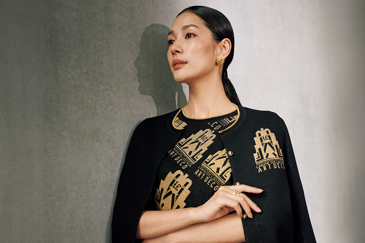 ランバン コレクション］織りと素材で「黒」を楽しむ | 家庭画報.com