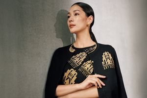 ［ランバン コレクション］織りと素材で「黒」を楽しむ