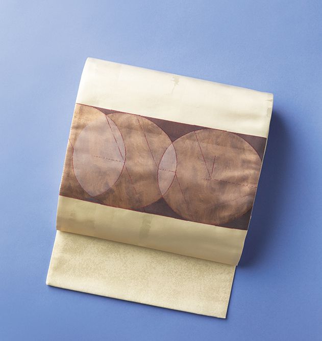 増盛 引箔 袋帯